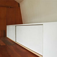 建物を彩る造作家具、小物