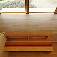 建物を彩る造作家具、小物